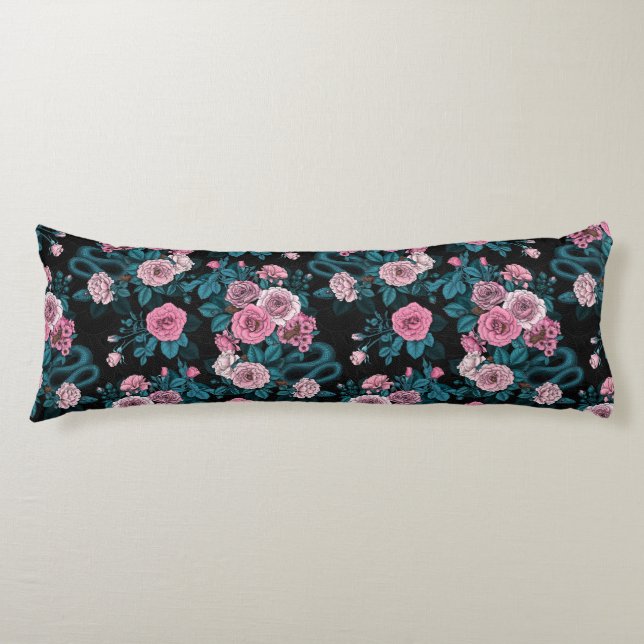 Hidden in the roses 2 body cushion (Front)
