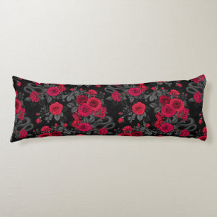 Hidden in the roses body cushion
