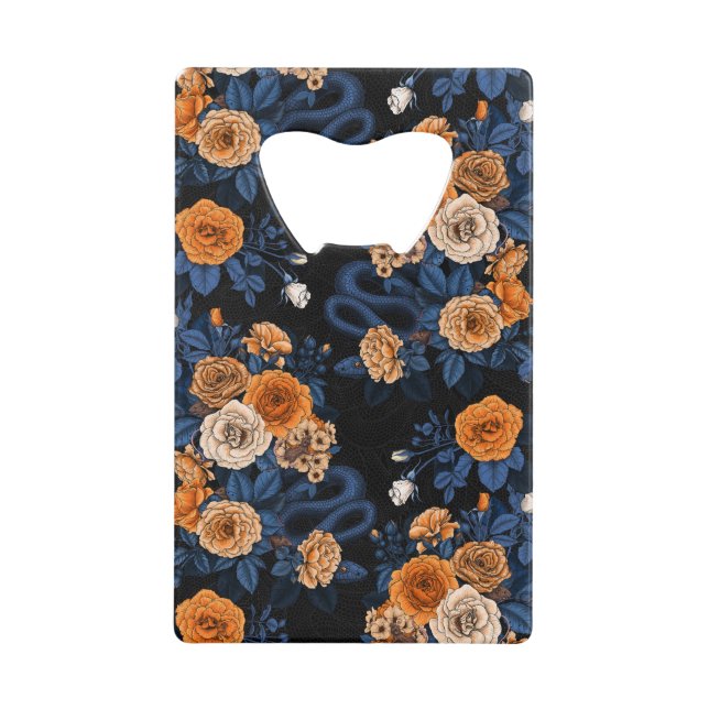 Hidden in the roses, orange and blue (Front)