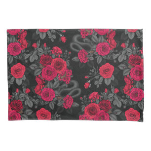 Hidden in the roses pillowcase