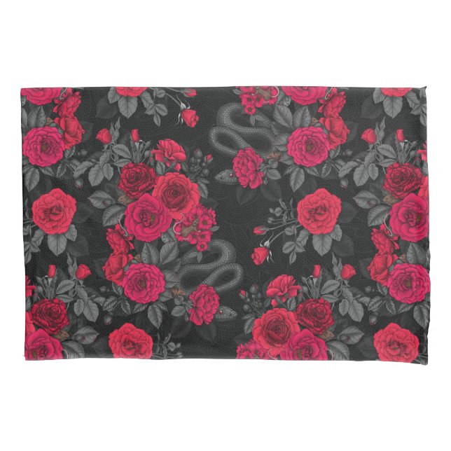 Hidden in the roses pillowcase (Front-Left)