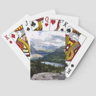 Hidden Lake Overlook Glacier National Park Montana Playing Cards