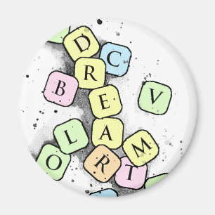 hidden letters magnet