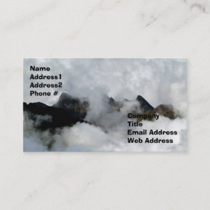 Hidden Mountain,Business Card