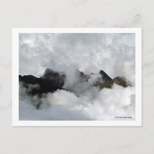 "Hidden Mountain" Post Card (Front)