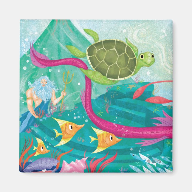 Hidden Ocean Treasures Magnet (Front)