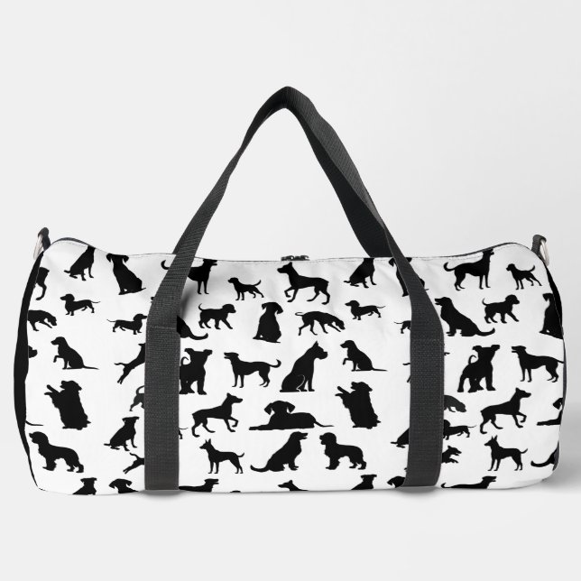 Hidden Paws Duffle Bag (Front)