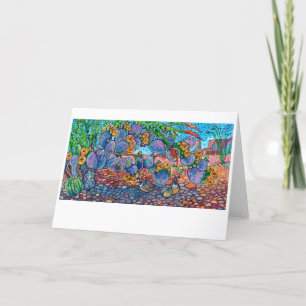 Hidden Quail Thank You Card