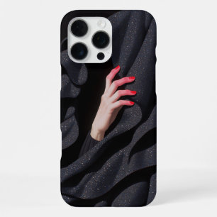 Hidden Starry Night Hijab Hand Illustration iPhone 16 Pro Max Case