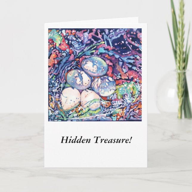 Hidden Treasure! Holiday Card (Front)
