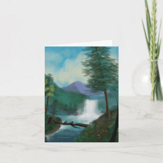 Hidden Waterfall Card