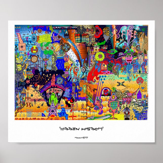 'HIDDEN WISDOM' POSTER (Front)
