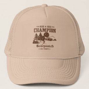 Hide and Seek Champion Sasquatch Trucker Hat