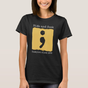 Hide And Seek Champion Since 1958 Coder Software D T-Shirt