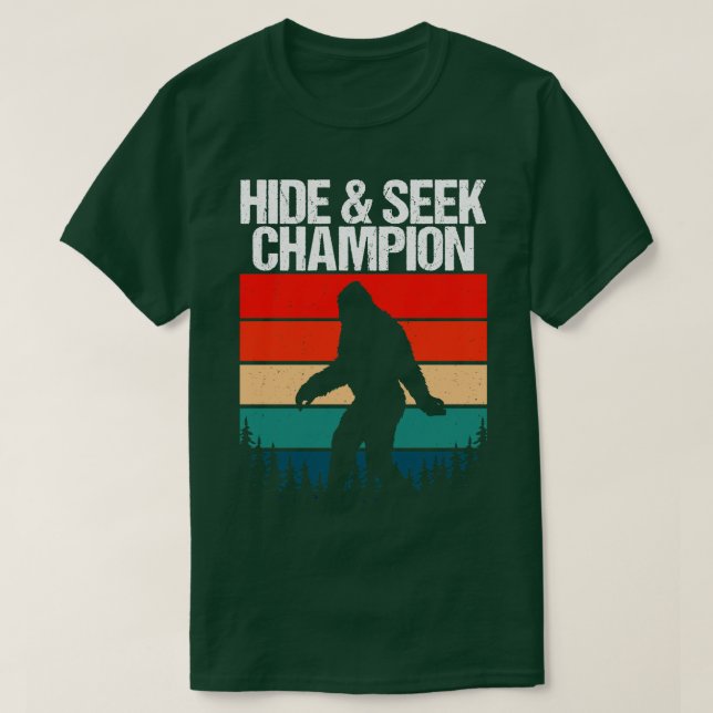 Hide And Seek Champion T-Shirt (Design Front)
