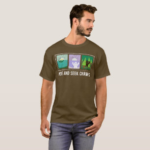 Hide and Seek Champions Big Foot, Yeti, Nessie T-Shirt