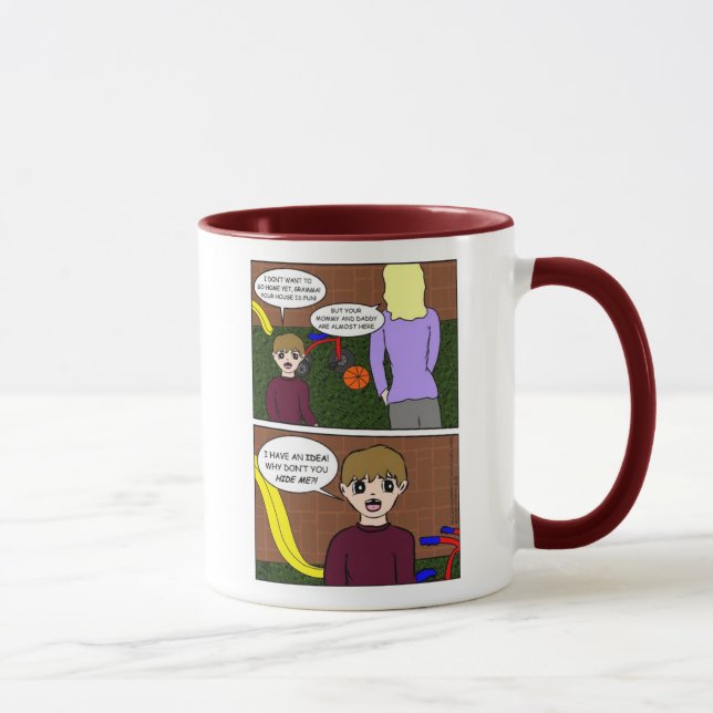 Hide Me Gramma! Mug (Right)