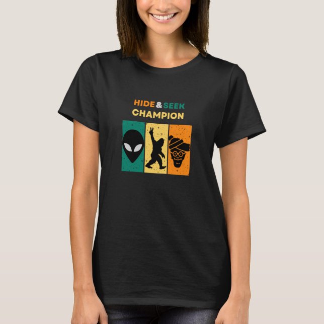 Hide & Seek Champion Three T-Shirt (Front)