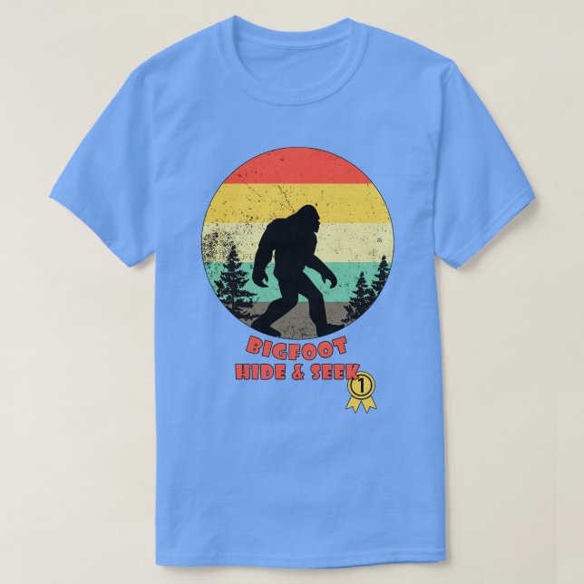 Hide Seek Sasquatch T-Shirt (Design Front)