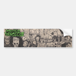 Hideous Mangleus bumpersticker Bumper Sticker
