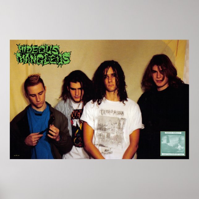 Hideous Mangleus "UnEarthing..." Poster (Front)