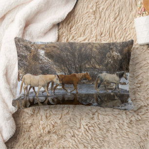 Hideout Horse Ranch Lumbar Cushion
