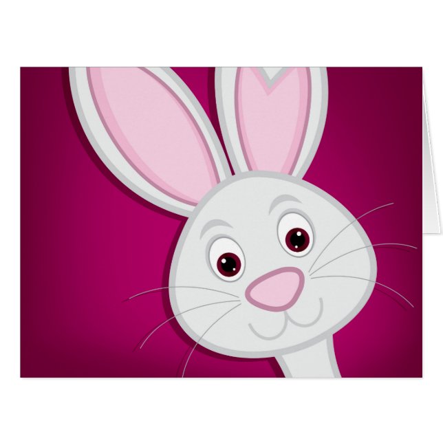 Hiding Easter Bunny (Front Horizontal)