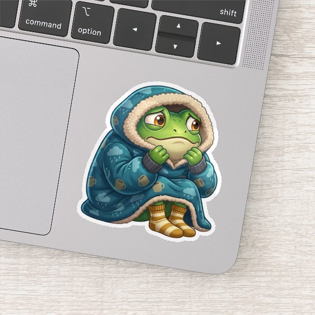 Hiding From People Frog (Detail)