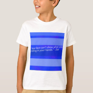 Hiding in your hands Dear Evan Hansen quote T-Shirt