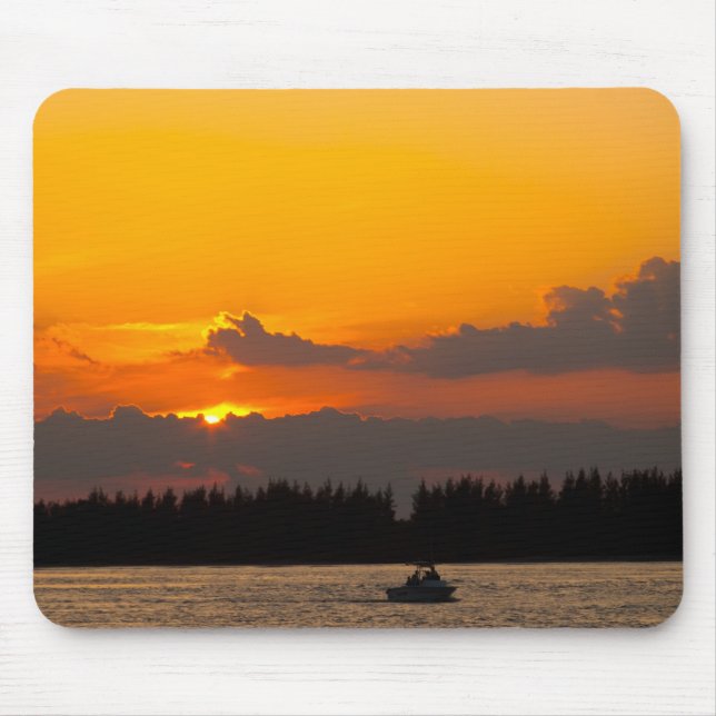 Hiding Sunset Mousepad (Front)