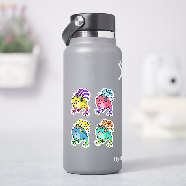 Hierarchy Frog Sitckers (HydroFlask)