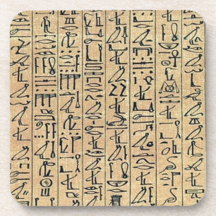 Hieroglyphics Cork Coaster