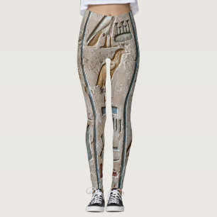 Hieroglyphics Egyptian Leggings