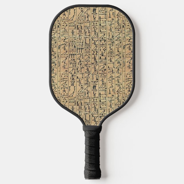 Hieroglyphics Pickleball Paddle (Front)