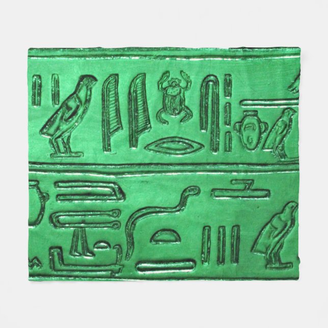 Hieroglyphs20141024 Fleece Blanket (Front (Horizontal))