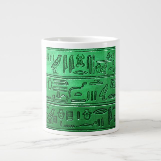 Hieroglyphs 2014-1024 large coffee mug (Front)