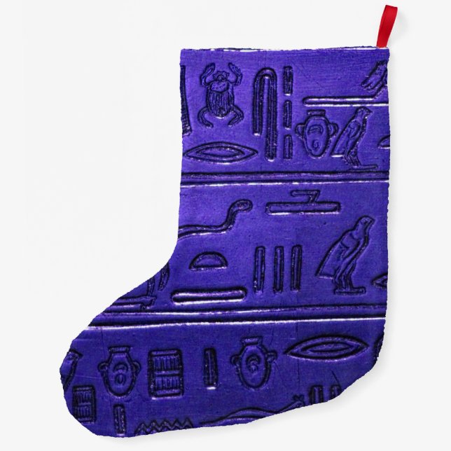 Hieroglyphs_2014_1028 Large Christmas Stocking (Back)