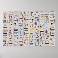Hieroglyphs Pharaoh Ash Background