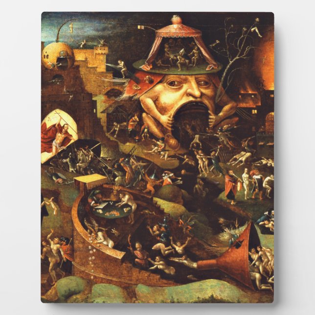 Hieronymus Bosch Christ In Limbo Plaque (Front)