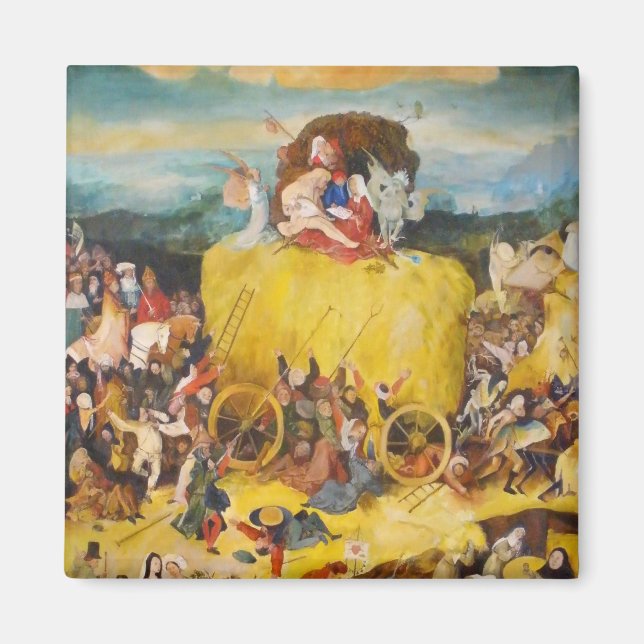 Hieronymus Bosch painting art Magnet (Front)