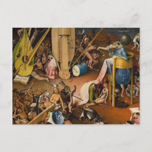 Hieronymus Bosch-The Garden of Hell Postcard