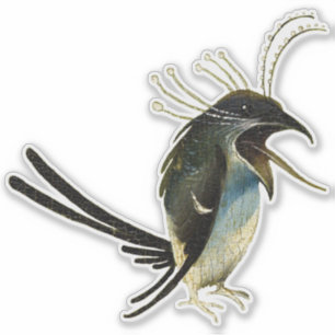 Hieronymus Bosch's Bird Vinyl Sticker
