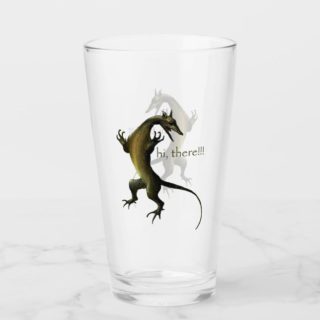 Hieronymus Bosch's Dancing Rat Glass (Front)