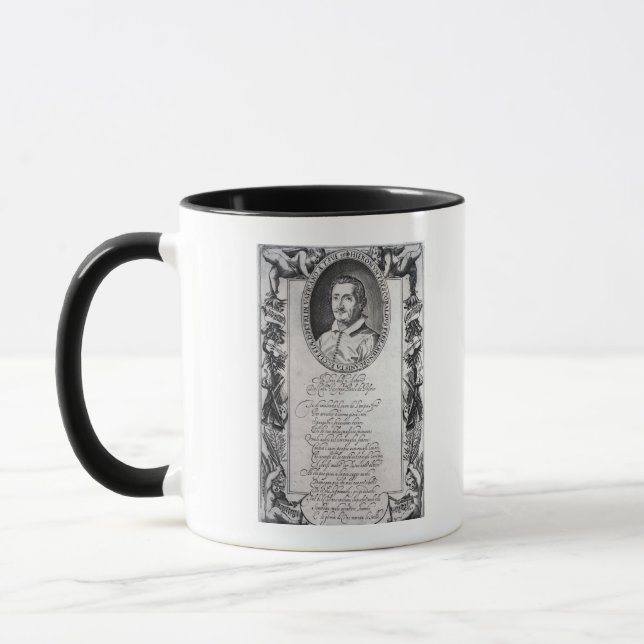 Hieronymus Frescobaldi, engraved by Christian Mug (Left)