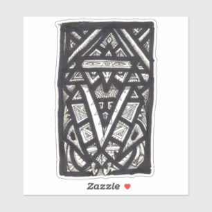 Hierophant, by Brian Benson, vinyl sticker