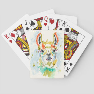 Hifi Llama - Portrait Playing Cards