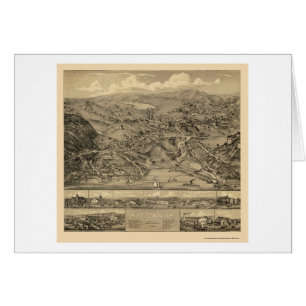 Higganum, CT Panoramic Map - 1881