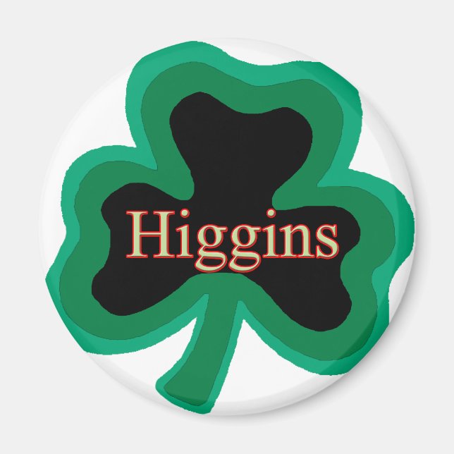 Higgins Family Magnet (Front)