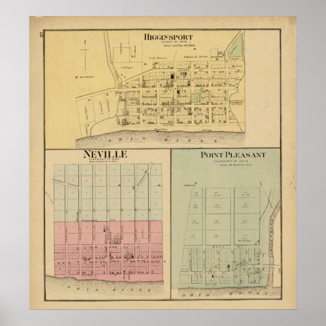 Higginsport, Ohio Poster (Front)