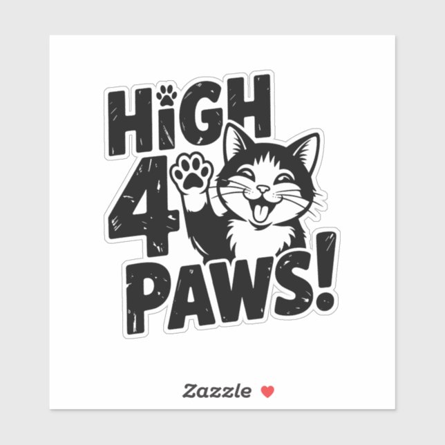 High 4 Paws Cat (Sheet)